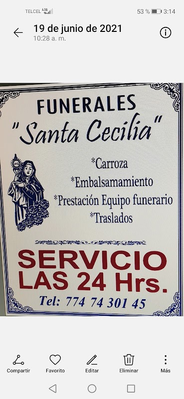 Funeraria Funeraria Santa Cecilia