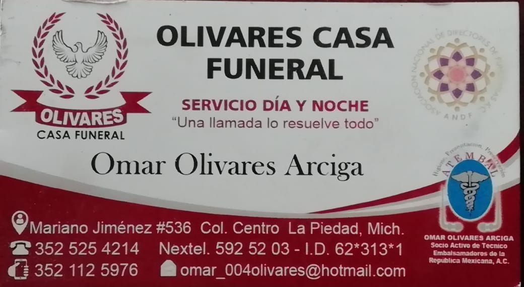 Funeraria Olivares Casa Funeral